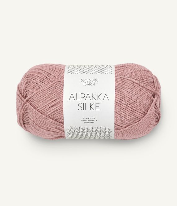 Hovedbilde Alpakka Silke 4331 Dusty Pink